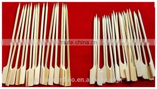bamboo meat skewers BBQ skewers