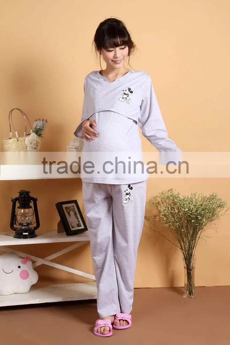OEM Service Maternity Wear Breastfeeding skirt Month of pajamas