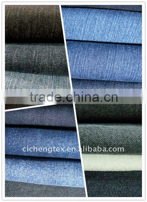 9oz 100%cotton ring slub jeans high fashion fabric top denim manufacturers