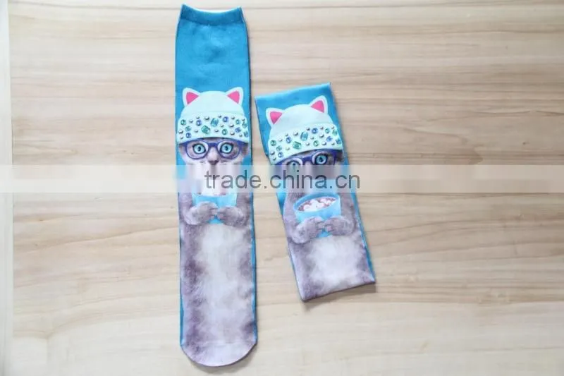all over print custom sublimation sock