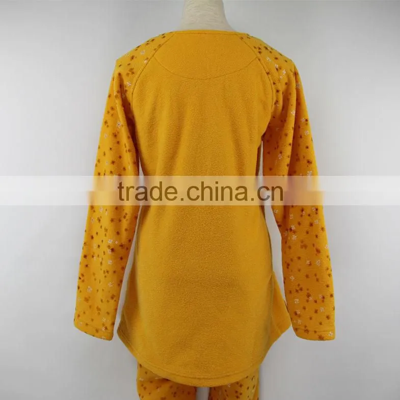 2015 lovely fashion comfortable spot top quality sleeping clothes for women