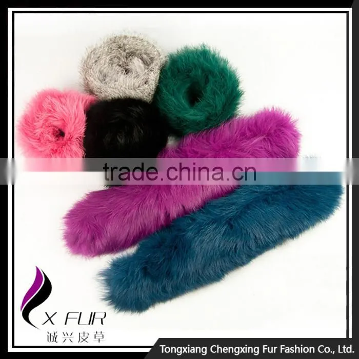 CX-A-28D Genuine Rabbit Fur On Cuffs Bracelets