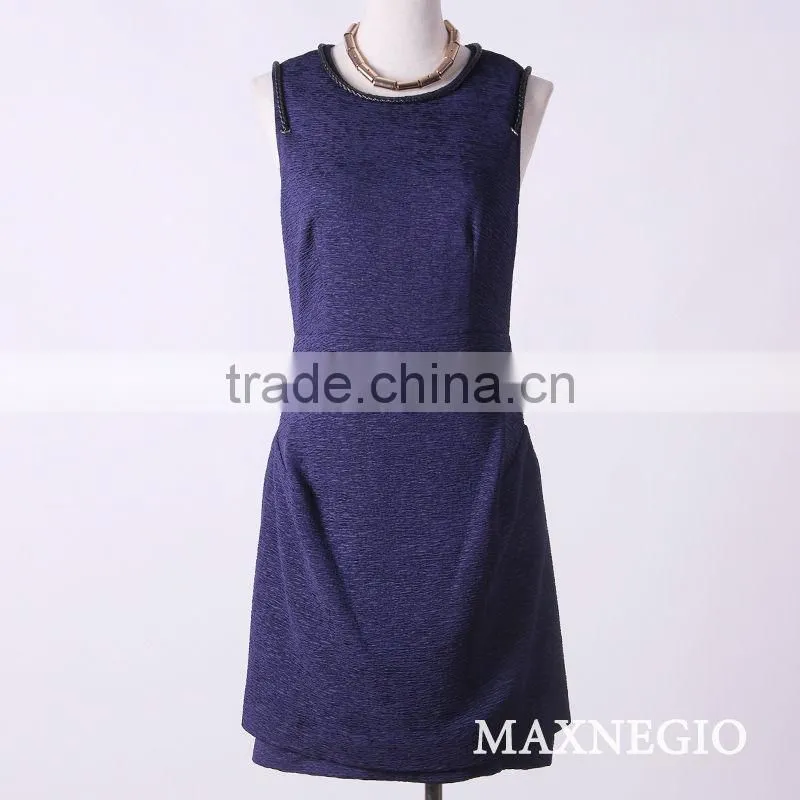 sleeveless women short elegant dresses for celebration