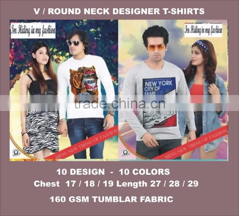 Long Sleeves Cotton T-Shirts new designs