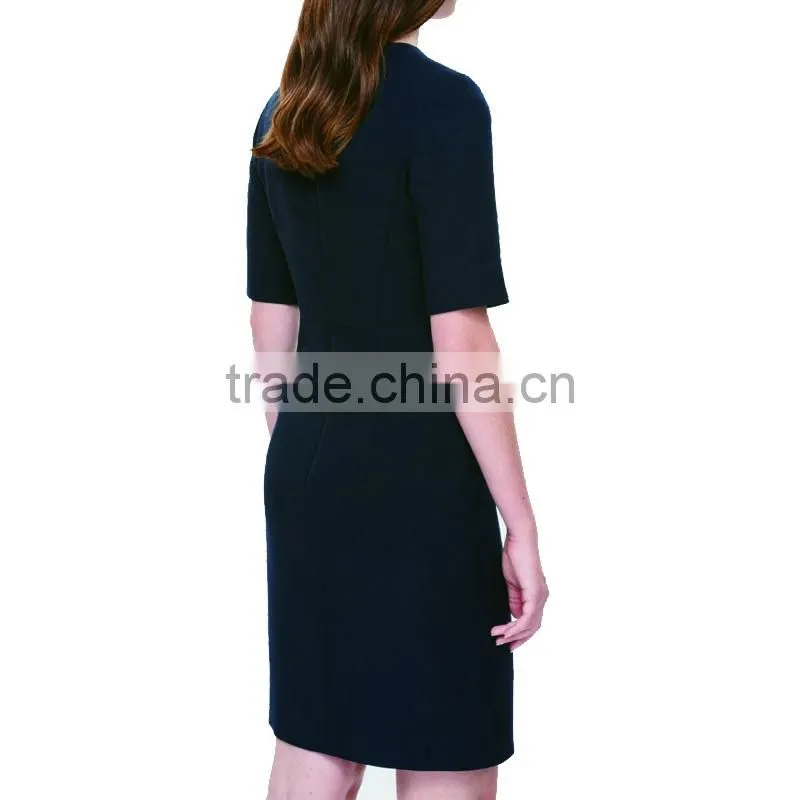 2016 Latest design party girl lady dress cotton design