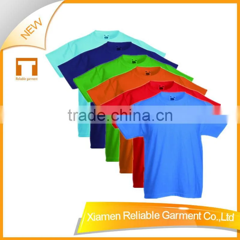 2016 wholesale cotton kids t shirt manufacture
