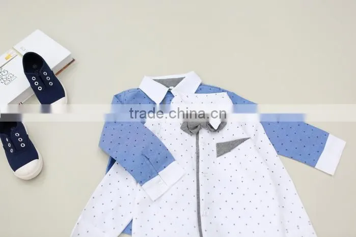 2017 fashion style child clothes kids summer wear boy long sleeve shirt