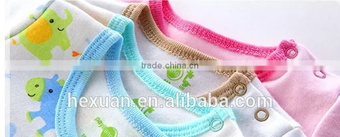 OEM factory or 10 stocked designs 100% cottonSummer&Autumn newborn baby clothing set