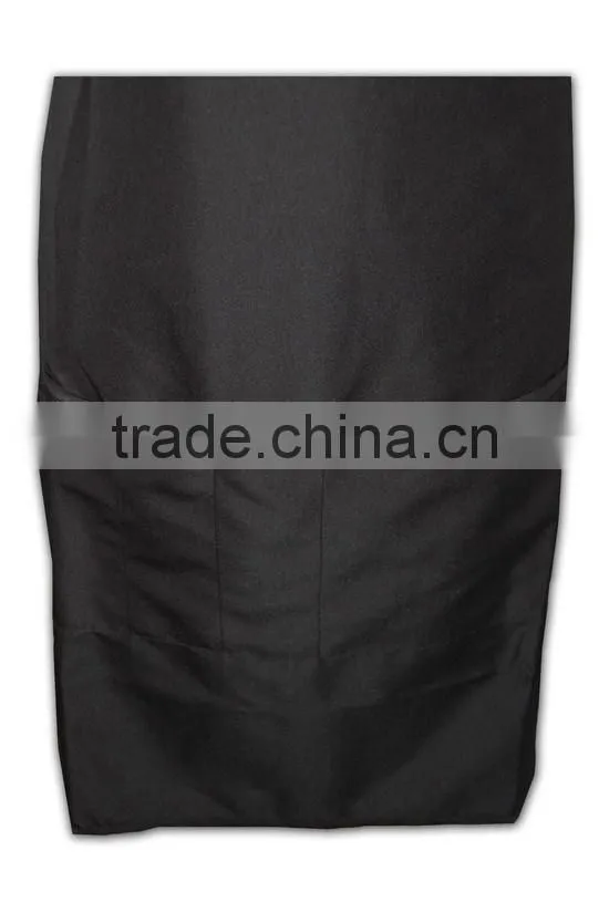 2015 design wholesale promotional solid color disposable chef aprons