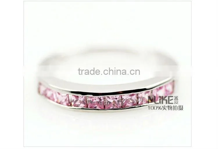Crystal 925 Sterling silver ring M4003