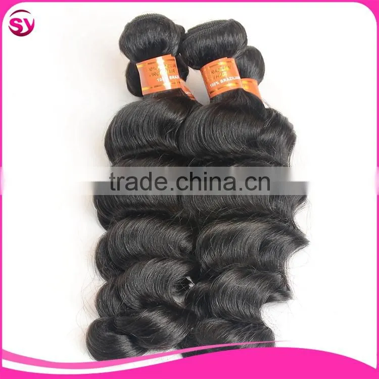 7a Top Quality 100% Virgin Deep wave Brazilian Remy Hair Cheap Brazilian Hair Bundles
