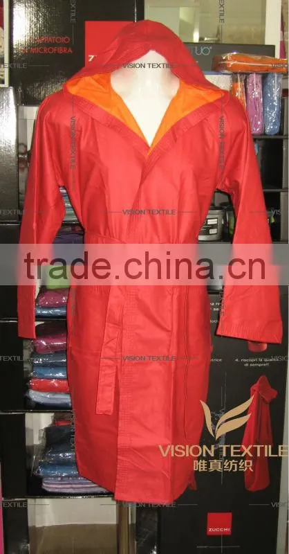 Luxury Plain Dyed Microfiber Bathrobe