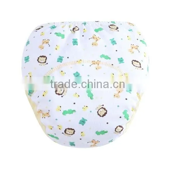 peach fruit love printed style wholesale 100% cotton baby cloth diaper