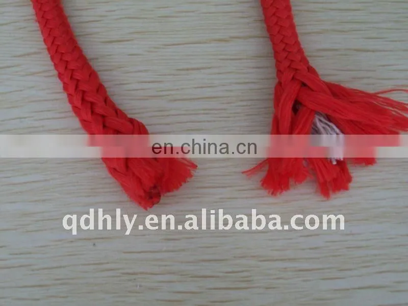1cm bright red cotton rope