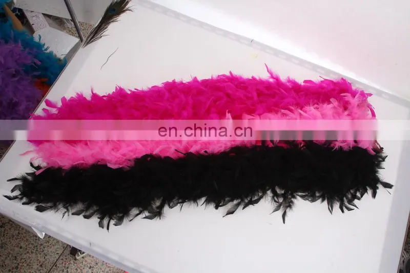 peacock feather boas