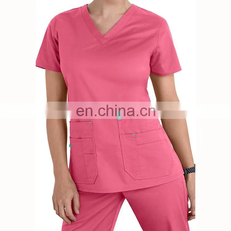 2016 Nurse Top Set Hospital Medical Scrubs Uniform