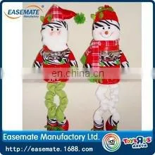 Newest Christmas toys Elderly snowman candy bottle for wholesale