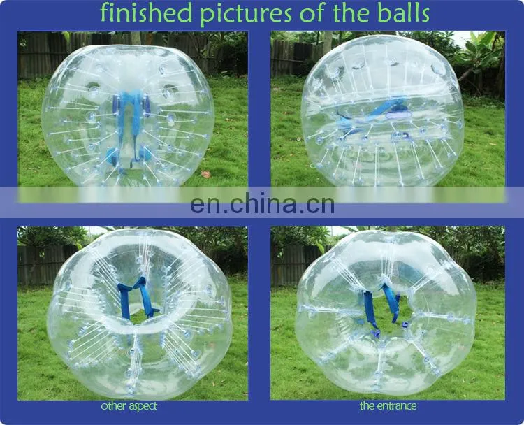 HI Human sized soccer bubble ball,cheap bumper inflatable ball