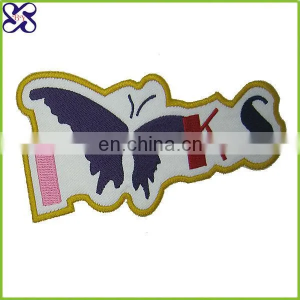 Embroidery patch custom emblem badge/patch work designs