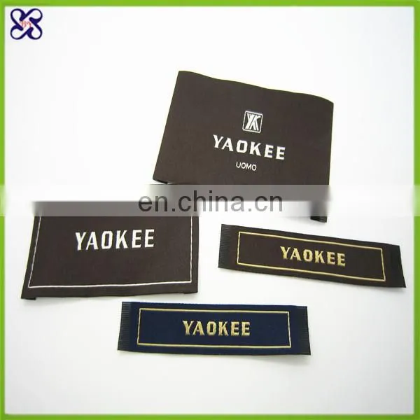 customized fabric woven tags supplier