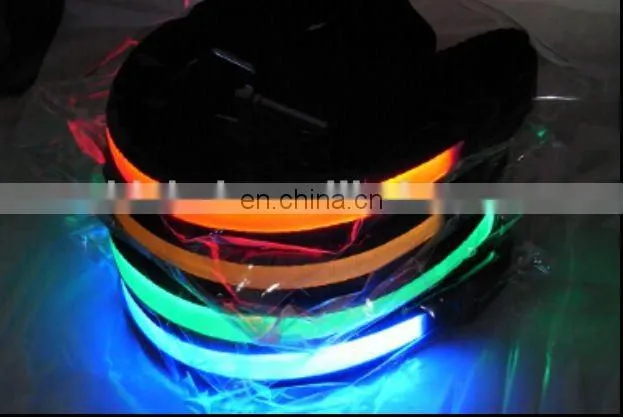 pet collars/leashes with LED light