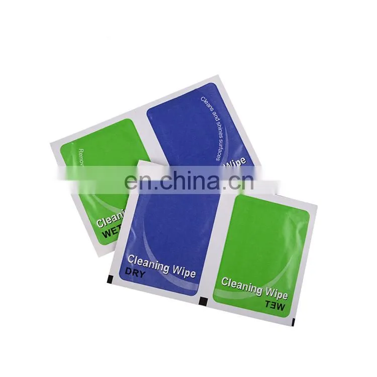 advertisement custom made lcd wet dry screen wipes