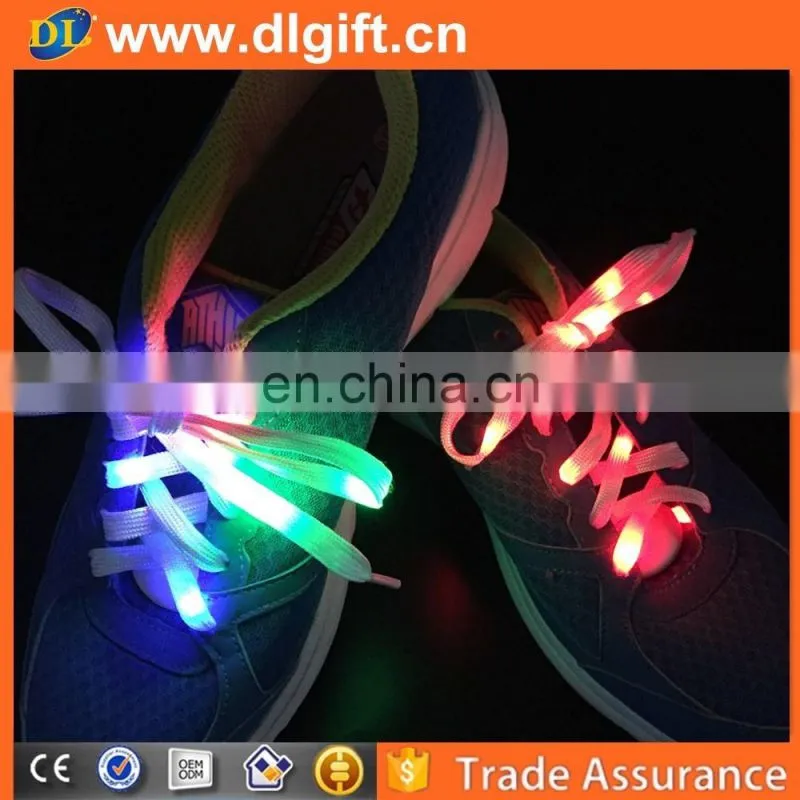 2018 Hot Selling Factory Price Led Shoe Lace Flashing Luminous LED Shoelaces