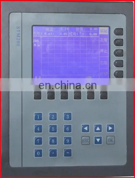 1000/2000n.m Torsion Testing Machine/Digital Display Cable Torsion Tester
