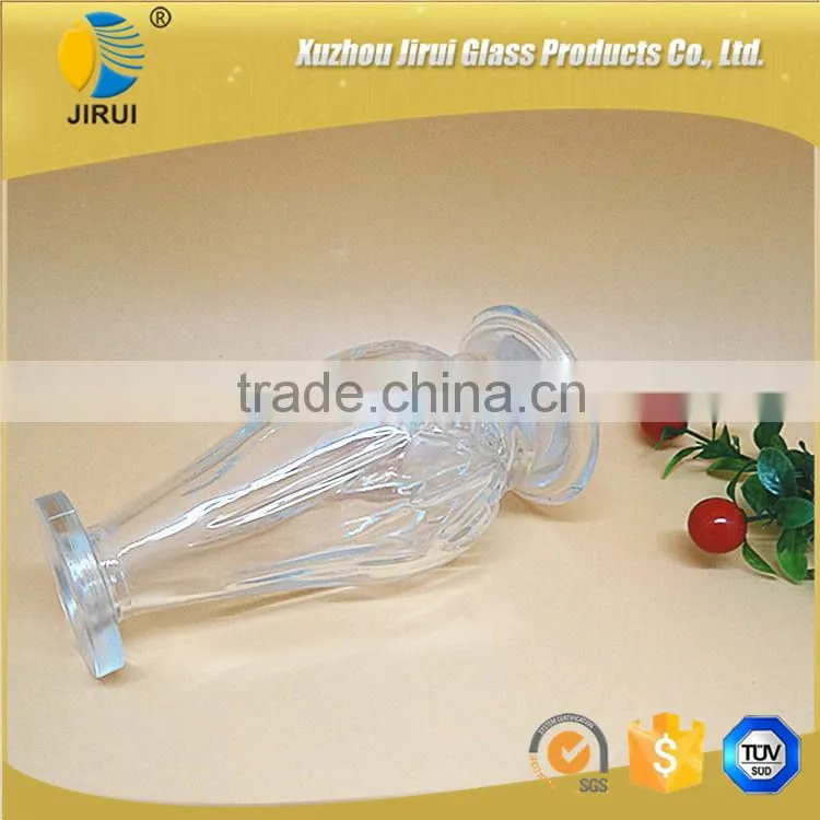 hot sale high white material 250ml diffuser glass bottle