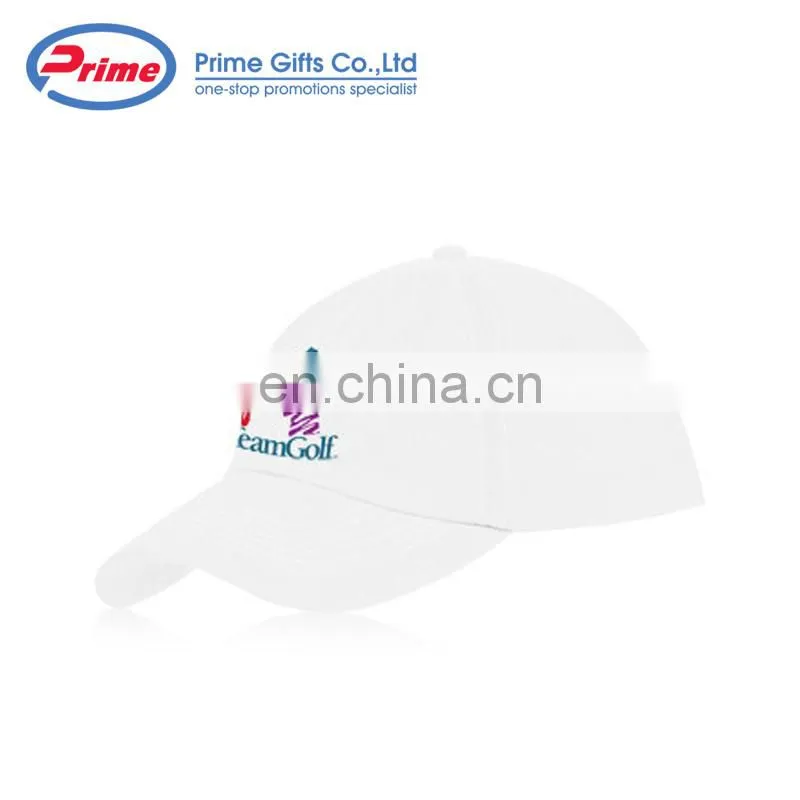 6 Panel Unconstructed Retro Fitted Promotional Logo Printed Custom Baseball Cap