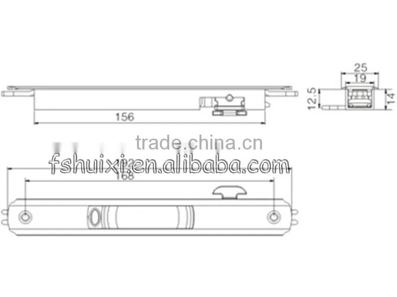 aluminum window sliding door lock