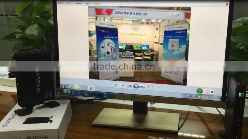 WIFI 4USB thin client 5W consumption supports win 7/8/2012