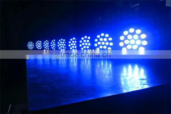 Vitop factory stage mini flat par light 18x3watt rgb 3in1 indoor mini par light
