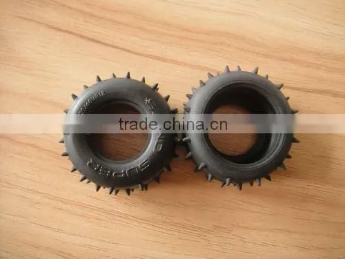 customized rubber wire wheel for toys