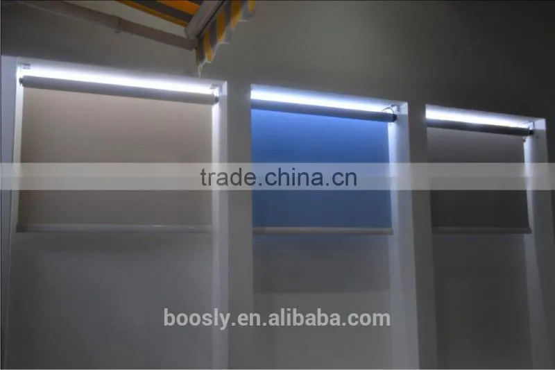 Electric control roller blind / wirelss control motorized roller shade