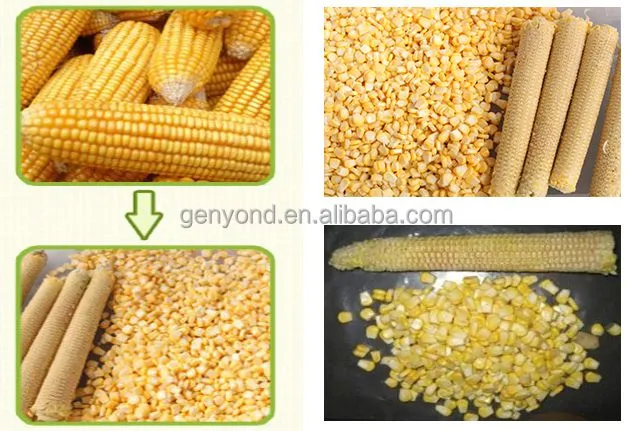 Maize Thresher Sweet Corn Threshing Machine Fresh Corn Sheller