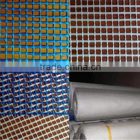 Alkali-resistant concrete fiber glass mesh for building