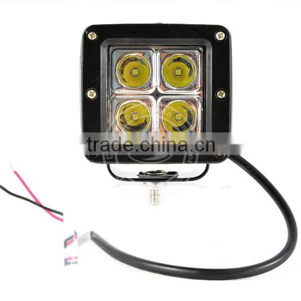 3" Small Size ATV Offroad 12W LED Working Lamp