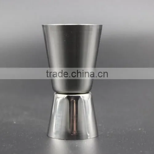 1 & 2 Ounce Stainless Steel Jigger, 15/30ml Jigger, measuring cups