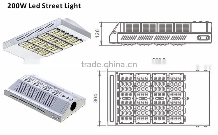 High power lighting 200w led street lamp los angeles led street lights