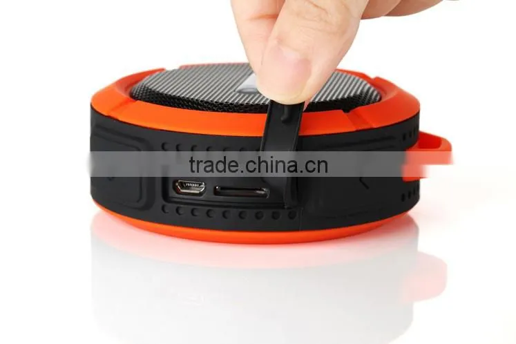 Waterproof Speaker Flash Light Bluetooth Speaker With Power Bank Free Sample