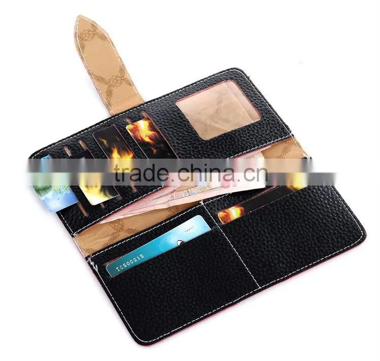 2 tones long women wallet,women purse,ladies purse