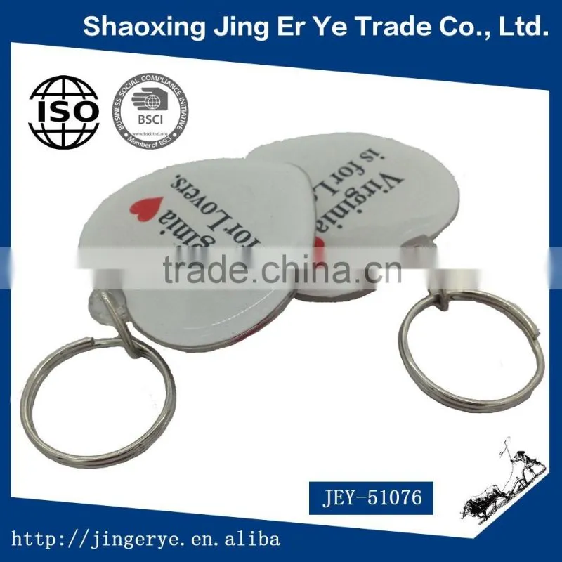 Heart Shaped Customized Acrylic Keychain