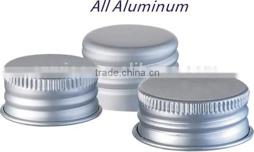 Aluminium screw cap/WK-86-9 anodized aluminum screw cap