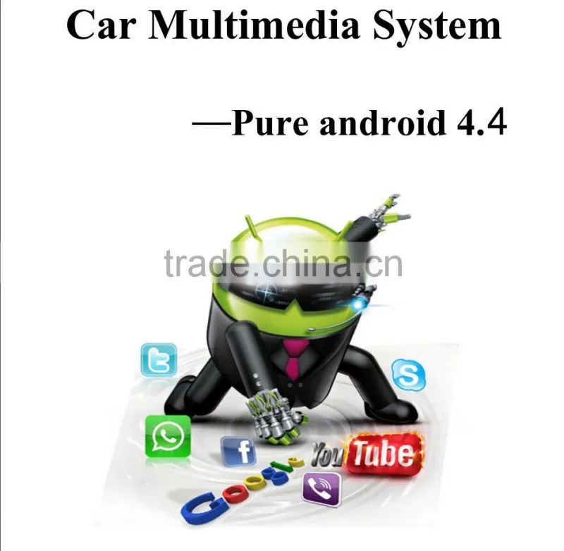 Android 4.4 car dvd player for EX7/GX7 with capacitive multi-touch screen