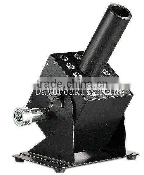 4PCS LED CO2 JET MACHINE 4 units per set for 1 Cylinder design , convenient co2 jet machine with led 12 x 3W RGB 3in1