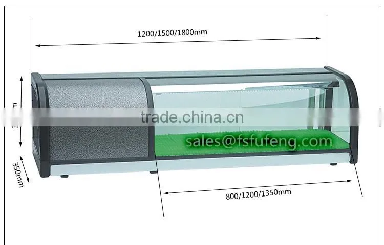 china wholesale market agents portable sushi display cooler
