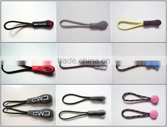 GZ-TIME high-quality custom different designs of plastic zipper puller for fashion