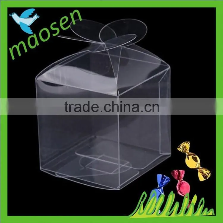 Custom packaging folding box, PVC plastic box, small clear plastic box
