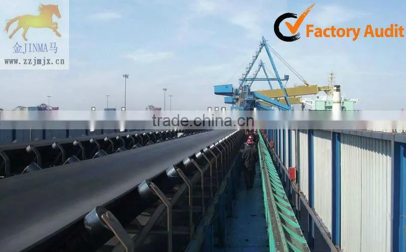 Rubber PVC acclivitous belt conveyor price